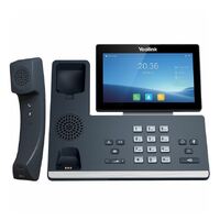 Yealink T58WP 16 Line IP HD Android Phone, colour touch screen, BT Handset (BTH58), HD voice, Dual Gig Ports