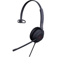 Yealink UH37 Mono USB UC Headset, Mono, USB-A & USB-C, Dual Noise-Canceling Mics, Busy Light