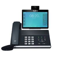 Yealink ZOOM-VP59 16 Line IP Full-HD Video Phone, 8' 1280 x 800 colour touch screen, HD voice, Dual Gig Ports, Bluetooth, WiFi,