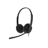 Yealink YHM341-LITE  Wideband QD Mono Headset, Foam Ear Cushion, for Yealink IP Phones, QD cord not included, Noise-canceling, H