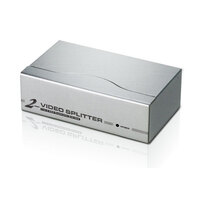 Aten Video Splitter 2 Port VGA Splitter 350Mhz, 1920x1440@60Hz, Cascadable to 3 levels (Up to 8 Outputs)