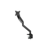 Brateck Single Monitor Heavy-Duty Gas Spring Aluminum Monitor Arm Fit Most 17'-35' Monitor Up to15kg per screen