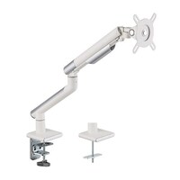 Brateck Single Monitor Premium Slim Aluminum Spring-Assisted Monitor Arm Fix Most 17'-32' Monitor Up to 9kg per screen VESA 75x7