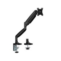 Brateck LDT82-C012E SINGLE SCREEN HEAVY-DUTY GAS SPRING MONITOR ARM For most 17'~45' Monitors, Matte Black