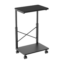 mbeat® activiva Height Adjustable PC & Printer Storage Stand Black Adjustable Shelf Height: 55/60/65/79/75/80/85cm Package Weight: 8.10kg