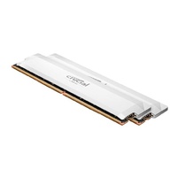 Crucial Pro 32GB (2x16GB) DDR5 UDIMM 6400MHz CL38 White Heat Spreader Support Intel XMP AMD Ryzen for Desktop PC Gaming Memory