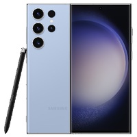 Samsung Galaxy S23 Ultra 5G 256GB - Sky Blue (SM-S918BLBAATS)*AU STOCK*,6.8',Quad HD+,120Hz,8GB/256GB,200MP/12MP,S Pen,Single SI