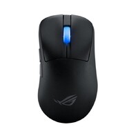 ASUS ROG KERIS II Ace Wireless Ergonomic Lightweight Gaming Mouse, 42,000-dpi ROG AimPoint Pro Optical Sensor (Moonlight White)