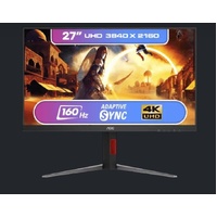 AOC 27' IPS LCD W-LED 16:9, 4K 3840 x 2160 UHD HDR10 Speakers HDMI 2.1 x 2 DisplayPort 1.4 x 1  HDR400