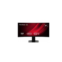 Project - ViewSonic 34' Curved 3440x1440 Business Education USB-C Dock, 90w Charger,Ethernet, FreeSync, Spk, VDisplay, HAS, Superclear VA, Monitor