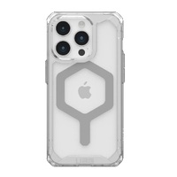 UAG Plyo MagSafe Apple iPhone 15 Pro (6.1') Case - Ice/Silver (114286114333),16 ft. Drop Protection (4.8M), Armored Shell, Air -