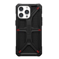 UAG Monarch Kevlar Apple iPhone 15 Pro Max (6.7') Case - Kevlar Black(114298113940), 20 ft. Drop Protection(6M),5 Layers of Prot