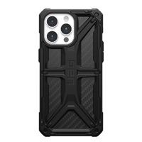 UAG Monarch Apple iPhone 15 Pro Max (6.7') Case -Carbon Fiber(114298114242),20 ft. Drop Protection(6M),5 Layers of Protection,Ta