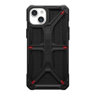 UAG Monarch Kevlar Apple iPhone 15 Plus (6.7') Case - Kevlar Black (114309113940), 20 ft. Drop Protection (6M),5 Layers of Prote