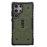 UAG Pathfinder Pro Magnetic Samsung Galaxy S24 Ultra 5G (6.8') Case - Olive Drab (214424117272), 18 ft. Drop Protection (5.4M),