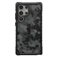 UAG Pathfinder SE Pro Magnetic Samsung Galaxy S24 Ultra 5G (6.8') Case - Black Midnight Camo (214426114061),16 ft. Drop Protecti