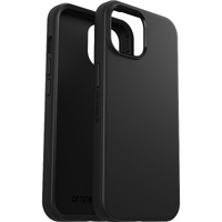 OtterBox Symmetry Apple iPhone 15 (6.1") Case Black - (77-92636), Antimicrobial,DROP+ 3X Military Standard,Raised Edges,Ultra-Sl