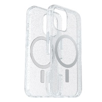 OtterBox Symmetry Clear MagSafe Apple iPhone 16 Case Stardust - (77-96381), Antimicrobial, DROP+ 3X Military Standard, Raised Edge