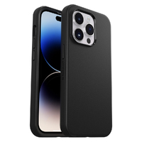 OtterBox Symmetry Apple iPhone 14 Pro Case Black - (77-88500), Antimicrobial, DROP+ 3X Military Standard, Raised Edges, Ultra-Sl