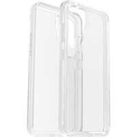 OtterBox Symmetry Clear Samsung Galaxy S24 5G (6.2') Case Clear - (77-94584), DROP+ 3X Military Standard, Raised Edges, Ultra-Sl