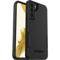OtterBox Commuter Samsung Galaxy S22+ 5G (6.6") Case Black - (77-86390), Antimicrobial, DROP+ 3X Military Standard,Dual-Layer,Ra