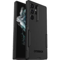 OtterBox Commuter Samsung Galaxy S22 Ultra 5G (6.8") Case Black - (77-86396), Antimicrobial, DROP+ 3X Military Standard, Dual-La