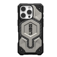 UAG Monarch Pro Apple iPhone 16 Pro Max (6.9') Rugged Case - Titanium (114457113636), 25ft. Drop Protection(7.6M), Built-in Magnet for MagSafe