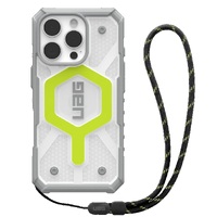 UAG Pathfinder Clear MagSafe Apple iPhone 16 Pro Max (6.9') Case -ProPack -Active Neon Lanyard (1144651BV01),18ft Drop Protection (5.4M),Tactical Grip