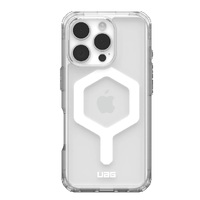 UAG Plyo MagSafe Apple iPhone 16 Pro (6.3') Case - Ice/White (114480114341), 16ft. Drop Protection (4.8M), Armored Shell, Air -Soft Corners