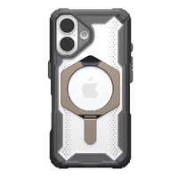 UAG Plasma XTE MagSafe Apple iPhone 16 (6.1') Case - Ash/Titanium (114476113136),20ft. Drop Protection (4.8M),Enhanced Corners,Built-in MagSafe Module