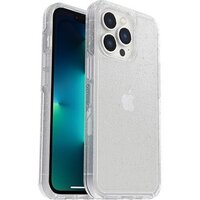 OtterBox Symmetry Clear Apple iPhone 13 Pro Case Stardust (Clear Glitter) - (77-83494), Antimicrobial, DROP+ 3X Military Standar