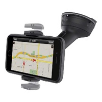 Belkin Car Universal Mount - Black (F8M978BT), Compatible up to 6' Devices, Securely Attaches to Dash / Windscreen, Multiple Viewing Options