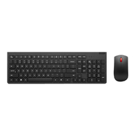 Lenovo Essential Wireless Combo Keyboard & Mouse Gen2 Low Profile Adjustable Tilt Leg Spill Resistant 1600DPI 