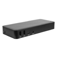 Targus USB-C Multi-Function DisplayPort Alt Mode Triple Video Docking Station 2xDP 1xHDMI 1xGeE Ethernet 2xUSB-A 1xUSB-C with 85W Power