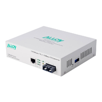 Alloy POE200SC  10/100Base-TX to 100Base-FX Multimode Fibre (SC) Converter, provides PoE power (RJ-45). 2km