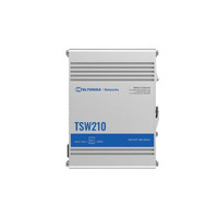 Teltonika TSW210 Industrial Grade Switch from Teltonika Networks with Eight Gigabit Ethernet and Two SFP Ports 