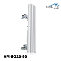 Ubiquiti High Gain 4.9-5.9GHz AirMax Base Station Sectorized Antenna 20dBi, 90 deg - All mounting accessories 