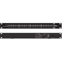 Ubiquiti EdgeSwitch 48 - 48-Port Managed PoE+ Gigabit Switch, 2 SFP and 2 SFP+, 500W Total Power Output - Supports PoE+ and 24v Passive