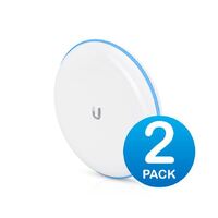 Ubiquiti UniFi Building-to-Building Bridge - 60GHz 1.7Gbps Link  - Complete PtP Link, Built-in LED alignment indicators, Sold as 2 Pack, 2Yr Warr