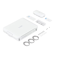 Ubiquiti UISP Box Plus, IPX6-rated Water Resistance, Enclosure for UISP Switch Plus, Pole /Wall-mount