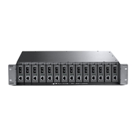 TP-Link FC1420 14-Slot Rackmount Chassis For Media Converters, Optional Redundant Power Supply, Hot Swappable