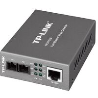 TP-Link MC110CS 10/100Mbps Single-Mode Media Converter Convert 100BASE-FX Fiber to 100Base-TX Copper Media 