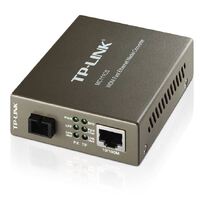 TP-Link MC111CS 10/100Mbps SC WDM Media Converter Monomode Simplex 10/100Base-TX