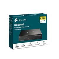 TP-Link VIGI NVR1008H-8MP 8 Channel PoE+ Network Video Recorder, 113W PoE Budget, H.265+