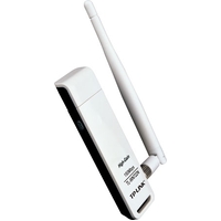 TP-Link TL-WN722N N150 High Gain Wireless USB Adapter 2.4GHz (150Mbps) 1xUSB2 802.11bgn 1x4dBi Omni Directional Antenna 