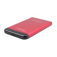 Oxhorn USB 3.0 USAP 2.5″ SATA HDD SSD Enclosure Red USB3.0 Cable (included) 2YR WTY