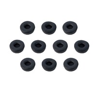 Jabra Engage Ear Cushions, Black, 10 pcs, for Stereo/Mono Headsets (14101-61), Suitable for Engage 75 Mono & Engage 65 Mono