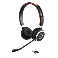 Jabra Evolve 65 SE MS Teams Stereo Wireless Headset, 2yrs Warranty 30-m Wireless Range, 14-Hour Battery Life