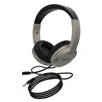 Verbatim Multimedia Headset ANC & Noise Cancelling Boom Mic -Graphite