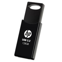 HP 712B 64GB USB 3.2 Flash Drive Memory Stick Thump Key External Storage Capless Sliding Design Compatible with Windows 10 11 Mac (>16GB/32GB)